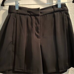 Black dressy shorts. Size 1.